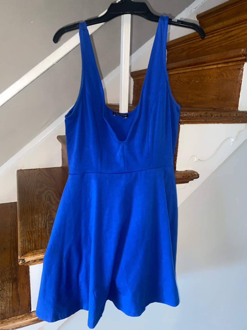 Express Royal Blue Sleeveless Romper size small